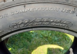 Slicks hankook t72 ancho 200