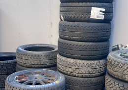 Neumáticos michelin 16” al 95% de vida útil 