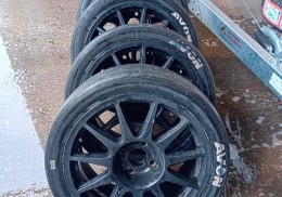 4 neumaticos y llantas en 17p