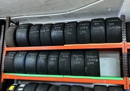 Neumaticos slicks de circuito para llanta 18