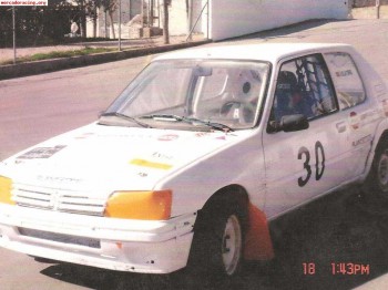 Se vende 205 1600 16v autocross