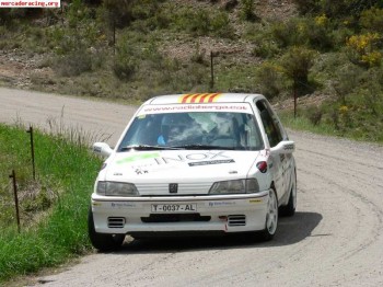 Vendo peugeot 106 rallye g-a campeon de catalunya open 2007