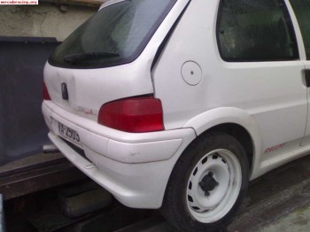 Se vende 106 rally 1.6 con golpe atras