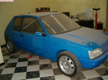 205 gti preparado para rallys y demas