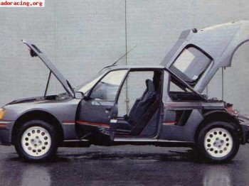 Peugeot 205 turbo 16. numero 136 de 200 