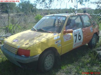 Venta peugeot 205 gtx + remolque 1100€