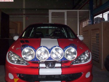 Se vende o se cambia 206 del desafio  por coche de calle 