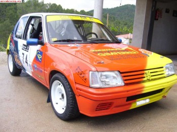 Se vende 205 rally o cambio por 106 vario o saxo