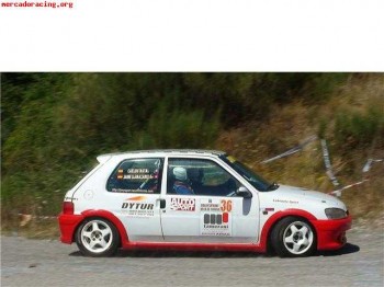 Se vende peugeot 106 rallye grupo n, procente desafio peugeo