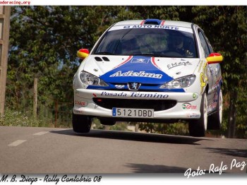 206 rc gr.a ex-oficial peugeot sport francia