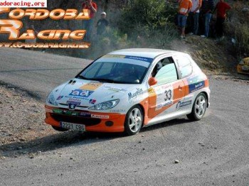 Se vende 206 xs campeón volante racc andalucia 2008