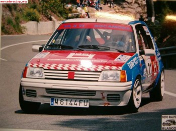 Vendo 205 rally abandono competicion