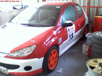 Se vende 206 gti de carreras