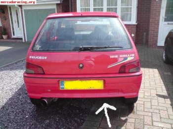 Compro defensa  trasera de 106 rallye fase 1 o xsi