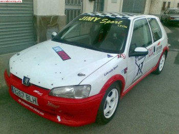 Se vende peugeot 106 rallye (7.500 euros).