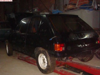 Peugeot 205 gtx de tierra