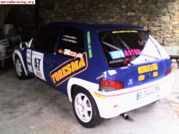 Vendo 106 rallye 1.3 gr.n