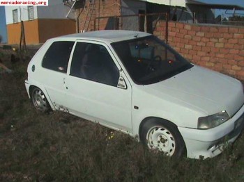 Vendo o cambio 106 1.3 y carroceria con barras