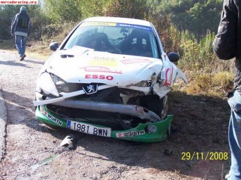 Vendo 206 xs gr.a volant racc siniestrado