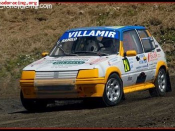Peugeot 205 gti autocross listo temporada 2009