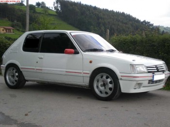 Peugot 205 1.9 gti tope gr.n