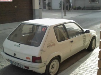 Se vende 205 rallye o se camvia por coche d serie 106, saxo,