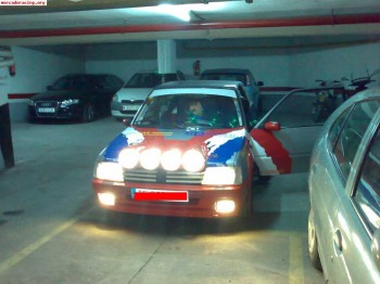 Vendo 205 rallye competición