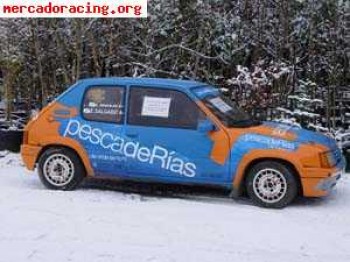 Vendo 205  rallye ganador x11 2008, muy buen precio