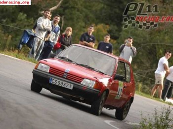 Vendo 205 rally o cambio por moto 