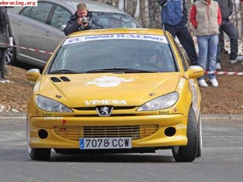 Peugeot 206 2.0 16v grupo n-vendo o cambio