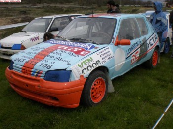 Vendo 205 gti 16v de autocross, muy puntero y fiable.