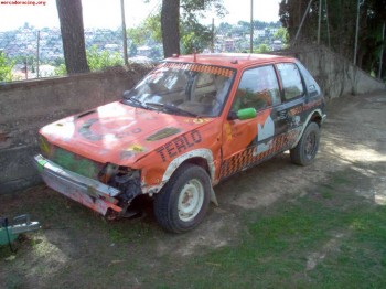 205 rallye autocross