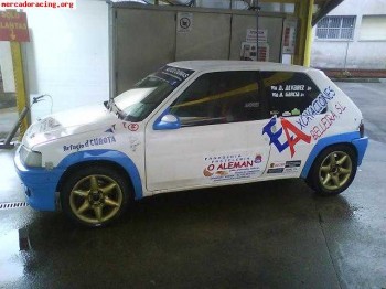 Se vende 106 rallye 1.3 con motor 1.6. 