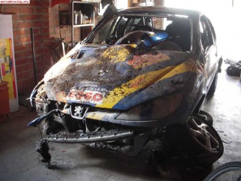 Se vende 206 volant racc regional siniestrado