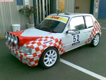 Se vende peugeot 205 rallye f2000