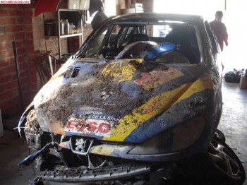 Se vende 206 volant racc regional siniestrado