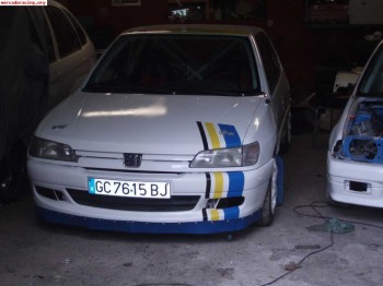 Vendo  coche rally 306 gti 2000