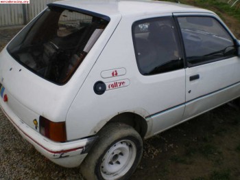 Se vende 205 rally 1200e decumentado