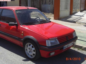 Se vende o se cambia peugeot 205 gti