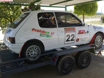 Vendo 205 gti de autocross