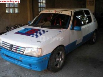 Se vende 205 gti de autocross
