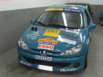 Se vende peugeot 206 xs volant racc!!!!