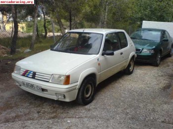 Se vende 205 rally por 2500€ casi apunto para correr.
