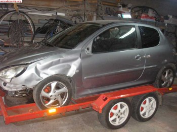 Ocasion despiece 206 1.6 16 documentado o entero