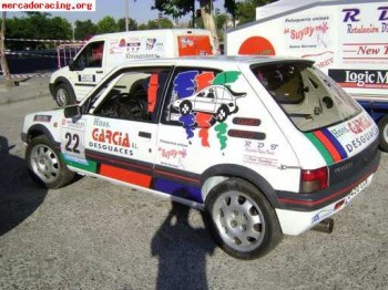 Se vende 205 gti gr n documentado