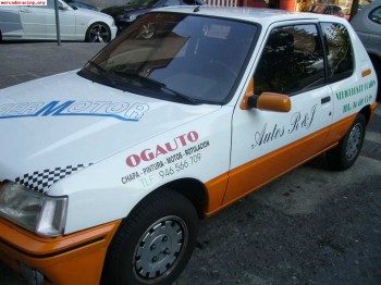 Peugeot  205 gtx  slalon