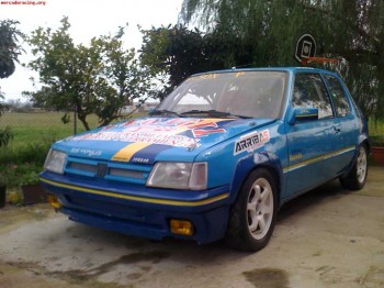 Peugeot 205 cronometradas
