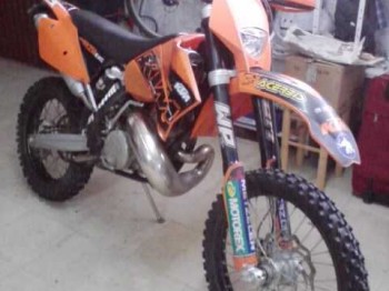 Entrego ktm 250 exc 2007 para 106 1.6 gr.n