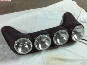 Vendo parrilla de faros de 206 del desafio nacional