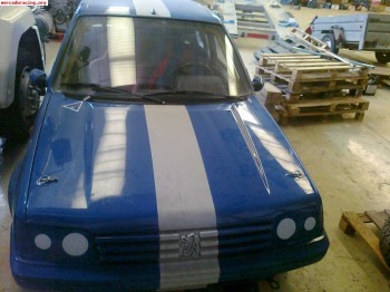 205 rally 1.6 cc, autocross- slalom vendo o cambio por quad